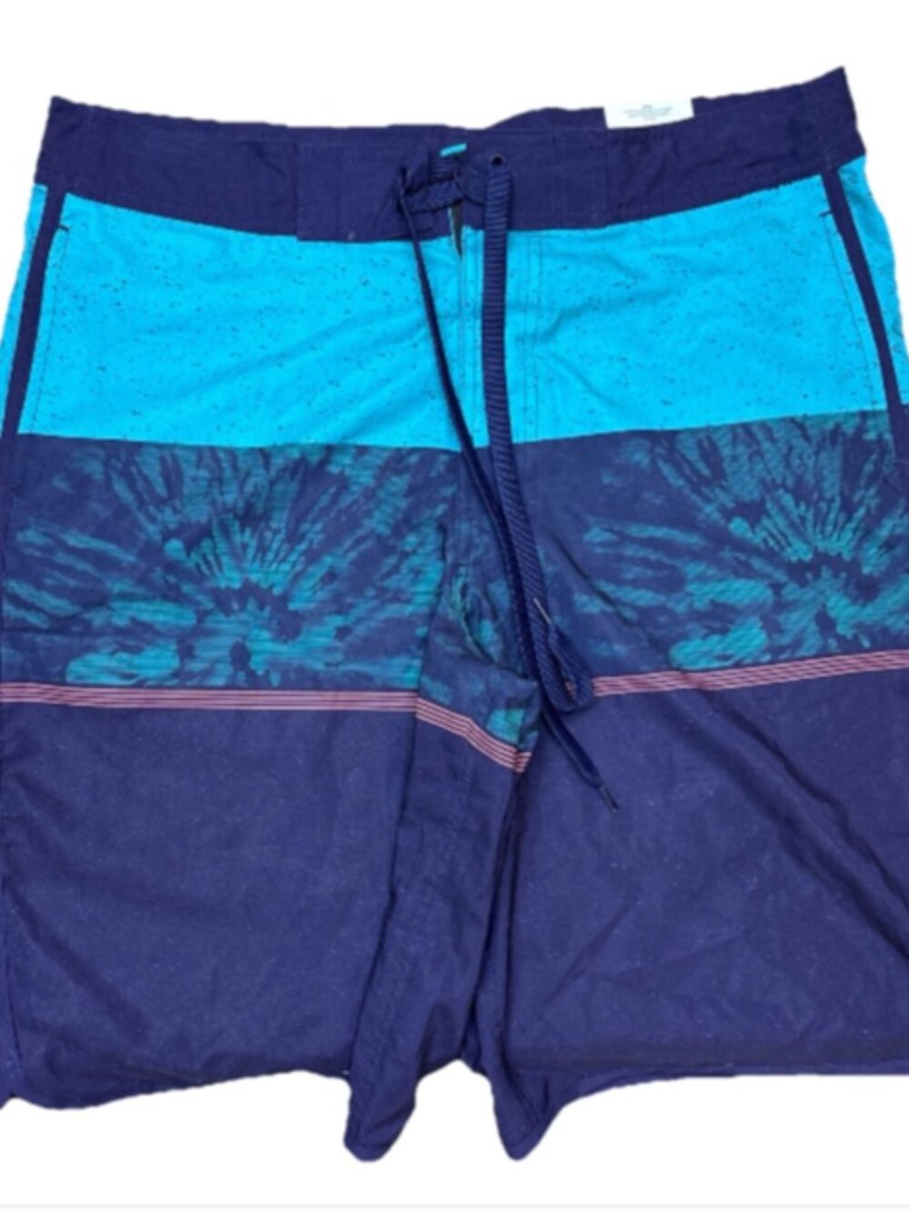 O'RAGEOUS Swim Trunks Men's Size M Navy Teal Board Short Style Beach Drawstring